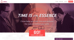 Desktop Screenshot of getchime.com